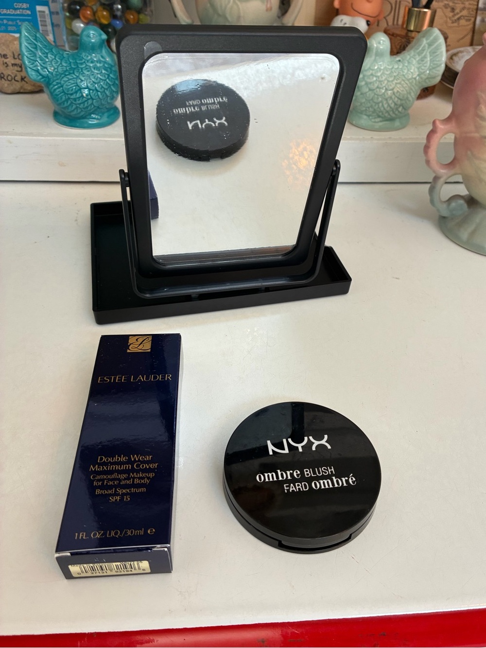 New Estée Lauder Foundation & NYX Ombre Blush + Free MK Mirror